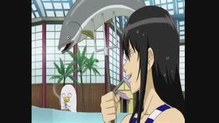 یک صحنه خنده دار از کاتسورا در انیمه گینتاما - gintama