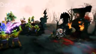 تریلر تبلیغاتی زیبا Dota2 cinema sets
