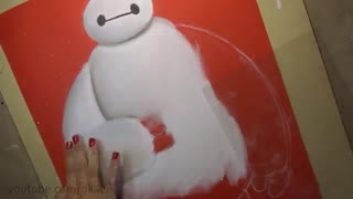 سرعت نقاشی(6 ابرقهرمان)-بی مکس