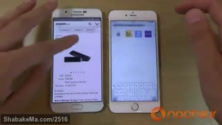 برسی galaxy a8 با ایفون