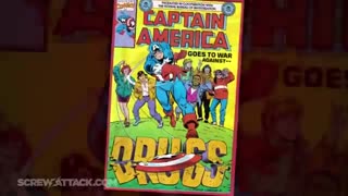 بتمن بر علیه کاپیتان امریکا