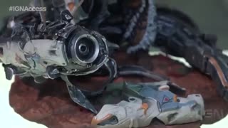 ویدیو مجسمه Aloy در نسخه کلکسیونر Horizon: Zero Dawn
