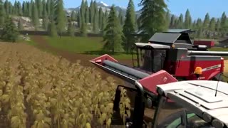 اولین تریلر از گیم‌پلی بازی Farming Simulator 17 | گیم شات