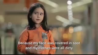 دختر بچه ای در گریم پولدار و فقیر - عکس العمل مردم