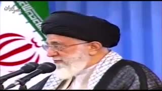 شوخی جالب رهبر با جوانان