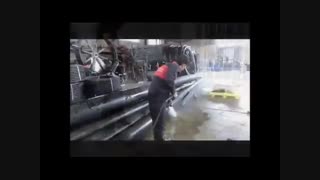 نظافت با واترجت صنعتی فلامک ماشین