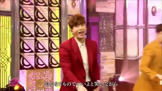 ◭◭ U-KISS - One Shot One Kill اجرای فوق العاده عالی آهنگ وان شات وان کیل و رقص با عصا ◭◭
