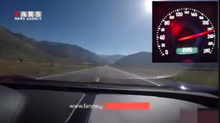 سرعت 370 کیلومتری با بوگاتی!