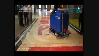 اسکرابر خودرویی-زمین شور سرنشیندار- کف شو صنعتی بزرگ-نظافت صنعتی