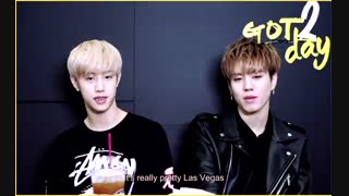 (بازیرنویس فارسی)got7-got2day mark &yugyeom