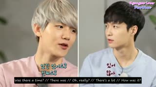 مصاحبه ی بکهیون و لی exo با ساب فارسی آنلاین .