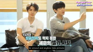 مصاحبه ی چانیول و سهون exo با ساب فارسی آنلاین . توضیحات !! + خبر جدید در مورد وب درامای سهون