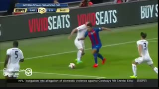 بارسلونا ۴-۲ لستر سیتی