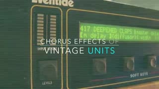 "That Thing" - Chorus/Vintage Multi Effects Plugin