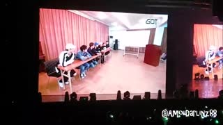 حتماااا ببینید160624 GOT7 1st Concert [FLY in SINGAPORE] - Girl Group School VCR with ENG SUB