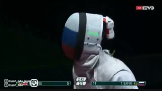 رده بندی شمشیر بازی : انگلیس ۱۳-۱۵ روسیه