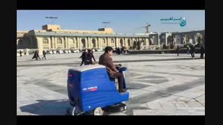 زمین شوی اسکرابر ( نظافت سریع مکان های شلوغ )- کفشوی سرنشین دار