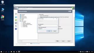 آموزش ESET Smart Security 20 حفاظت از تنظیمات پیشرفتۀ نرم افزار