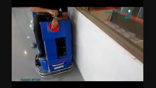 اسکرابر سرنشین دار, زمین شوی خودرویی , دستگاه کف شوی صنعتی