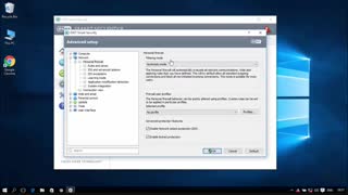 آموزش ESET Smart Security 23 تنظیمات پیشرفته Network