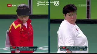 رده بندی تپانچه ۲۵ متر زنان : چین (زنان) ۲-۶ سوئیس (زنان)