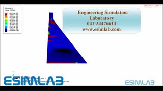 تحلیل دینامیکی سد بتنی با در نظر گرفتن مکانیک شکست و اثرات هیدرو داینامیک سیال با اباکوس -abaqus , ansysy
