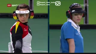 فینال تپانچه ۲۵ متر زنان : یونان ۸-۶ آلمان