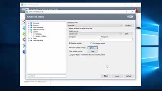آموزش ESET Smart Security 27 تنظیمات پیشرفته Update