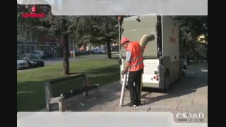 سوییپر سرنشین دار- جاروی بزرگ محوطه ها