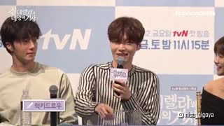 فن میتینگ بازیگران سیندرلاوچهارشوالیه _آن جاعه هیون