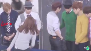 پاره شدن لباس ایدلا وسط کنسرت و برنامه ها...ته خندس...گروه های اکسو و شاینی و....