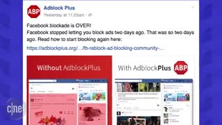 نرم افزار ضدآگهی به فیس بوک رودست زد