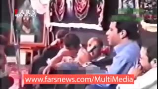 فیلم دیده نشده از روضه خوانی بنیامین بهادری