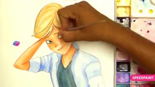 اموزش کشیدن عشقم ادرین