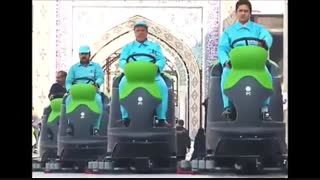 نظافت و پاکسازی با دستگاه های نظافت صنعتی -اسکرابر