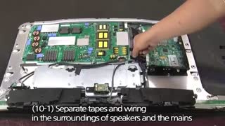 طریقه  باز و بست تلوزیون OLED