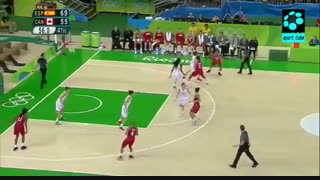 اسپانیا (زنان) ۷۳-۶۰ کانادا (زنان)