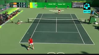 رده بندی تنیس انفرادی مردان : برتری کی نیشیکوری برابر رافائل نادال