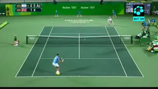 فینال تنیس انفرادی مردان : قهرمانی اندی ماری با برتری برابر دل پوترو