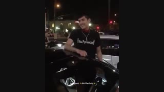 کریس exo ، امروز ..... لس آنجلس .توضیحات * اکسو طرفدارای جاستین را دزدید !!!