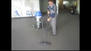 نظافت و پاکسازی با مکنده صنعتی (جاروبرقی صنعتی )، فلامک ماشین