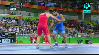 فینال کشتی فرنگی ۶۶ کیلو : قهرمانی داوور استفانک از صربستان