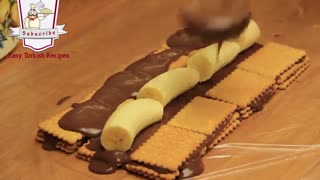 کیک یخچالی بیسکوییتی