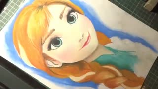 سرعت نقاشی(منجمد)-آنا