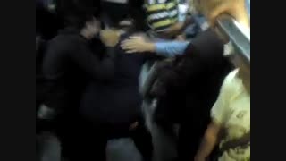 اتفاق بامزه در قطار مترو