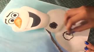 سرعت نقاشی(منجمد)-اولاف