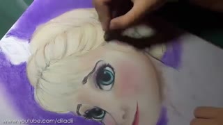 سرعت نقاشی(منجمد)-ملکه السا