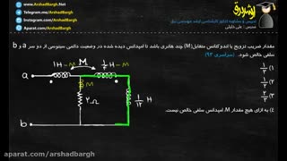 ارشد برق - ویدئو شماره 10- مدارهای الکتریکی - حل تست سراسری سال 93 (در 1 دقیقه!)