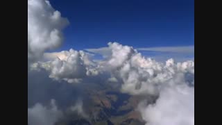 حرکت لا به لای ابرها..تصاویر رویایی