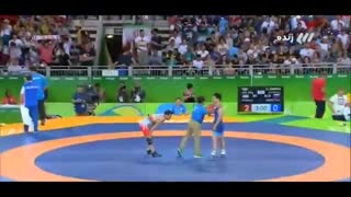 المپیک ریو 2016 : پبروزی حسن رحیمی مقابل روسیه و صعود به نیمه نهایی